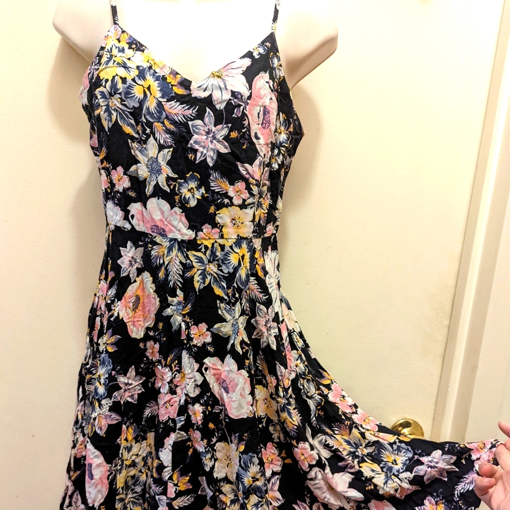 Gap fit flare dress in XS